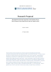 Research Proposal - Developmental E...